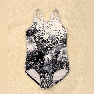 Sylvia P Be Bold, Be Confident Leotard, size 12.